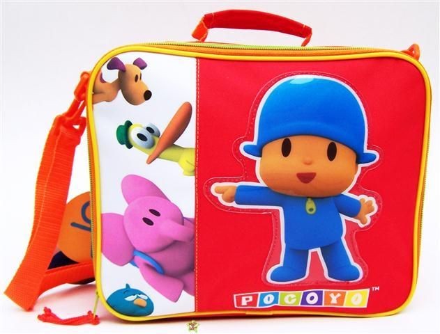 pocoyo little man lunch shoulder bag kids cool new