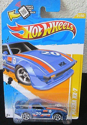 2012 new models mazda rx 7 color variation hot wheels