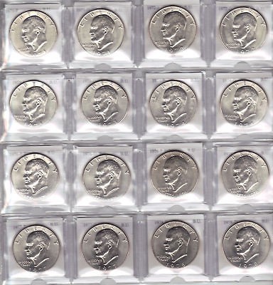 1971 P & D THRU 1978 P & D UNCIRCULATED IKE DOLLAR SET