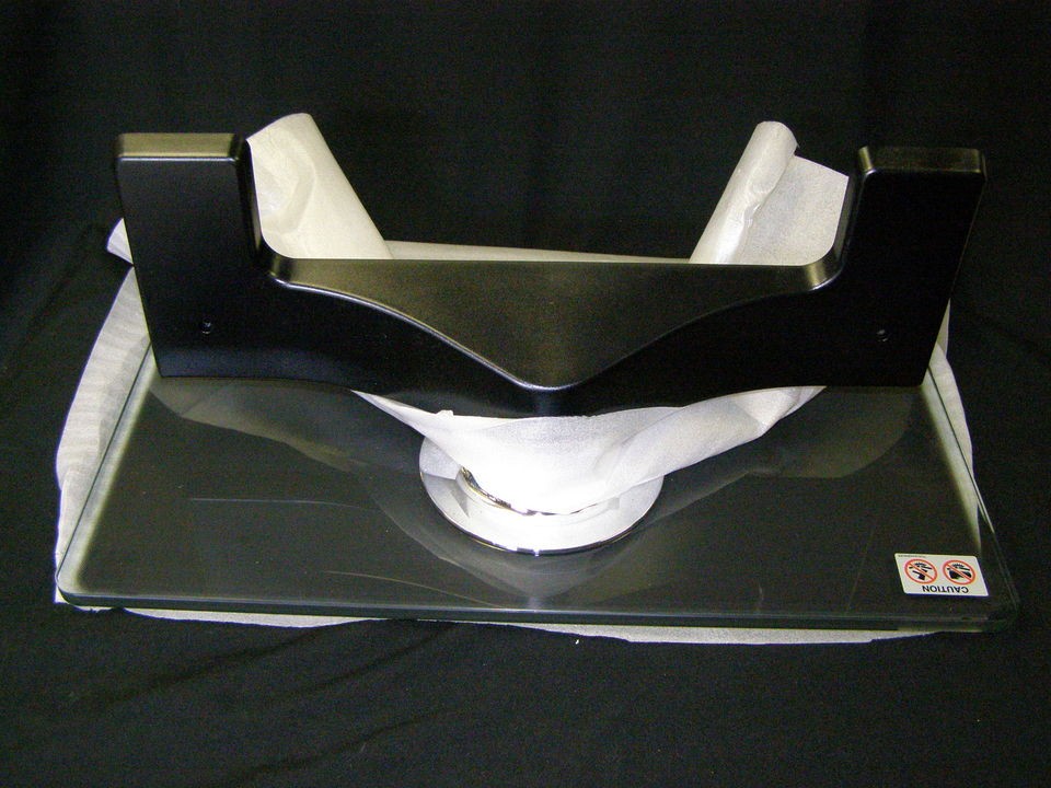   Never Used Sharp TV Stand Glass Base TCAUZA425WJZZ for LC 52LE9200N