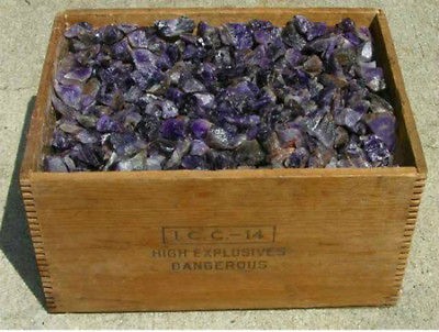 Newly listed ULTIMATE TREASURE HUNT 500 CARAT BAG NATURAL AMETHYST 