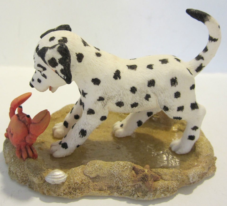 1996 HAMILTON COLLECTION SEEING SPOTS SPOT SEES A CRAB DALMATIAN 