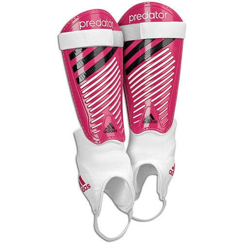   2012 Replique Edition Strap Closure Shin Guard Pink / White New