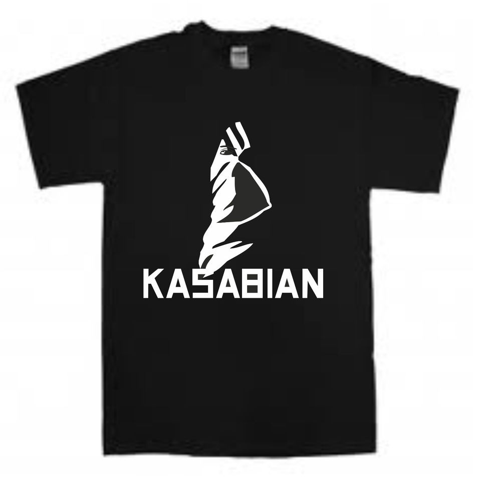 KASABIAN, BAND, ROCK, MUSIC, SERGE, TOM, T SHIRT, S, M, L, XL, XXL T 