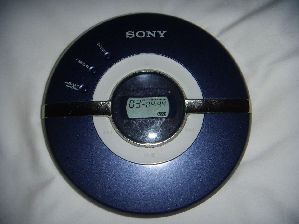 sony cd walkman d ej100 portable cd player time left