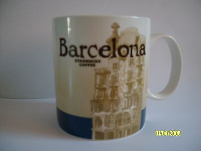 Newly listed Starbucks Spain 16 ozs. global icon series mug BARCELONA