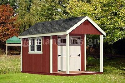 storage shed plans in Yard, Garden & Outdoor Living