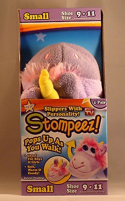   Small Unicorn Slippers Pop Up As You Walk As Seen On TV Sz 9 11