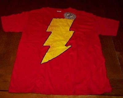 vintage dc comics shazam t shirt medium new w tag