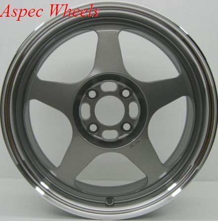 15X6.5 ROTA SLIPSTREAM RIM 4X100 WHEELS FITS 4 LUG CIVIC CRX XA XB 