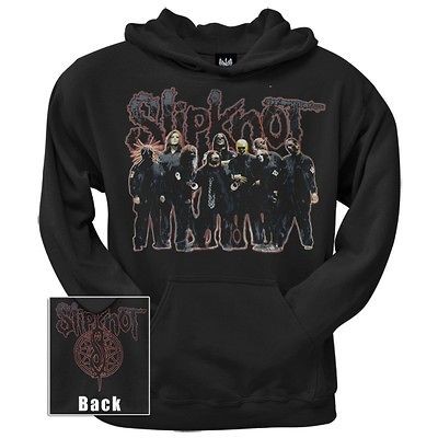 slipknot standing group pullover hoodie