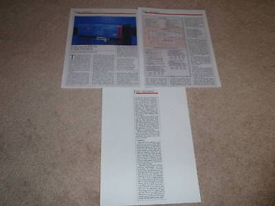 Newly listed Nakamichi SR 3a Receiver Review, 3 pgs, 1986, Full test