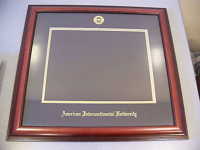 98 College University Diploma CUSTOM WOOD FRAME AMERICAN 