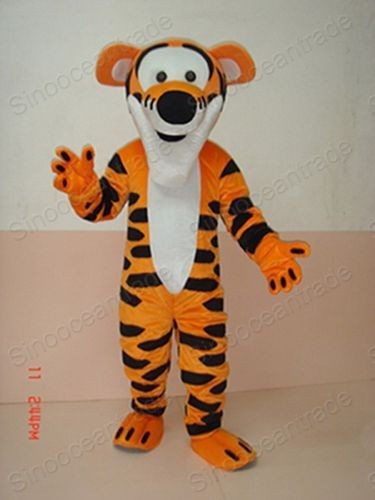 tigger adult size mascot costume halloween fancy dress