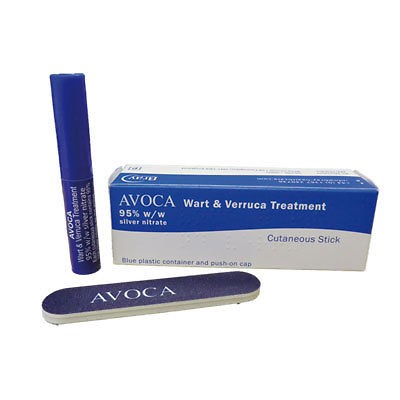   Verruca Treatment (Human) Silver Nitrate 95% pencil skin growths