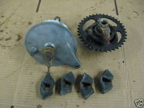 yamaha ls3 ls 3 rear brake hub sprocket and cushions