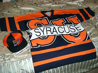 VTG SYRACUSE UNIVERSITY SNAPBACK TSHIRT shirt carmelo anthony nike sb 