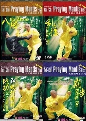 tai chi praying mantis fist series xia shaolong 5dvds from