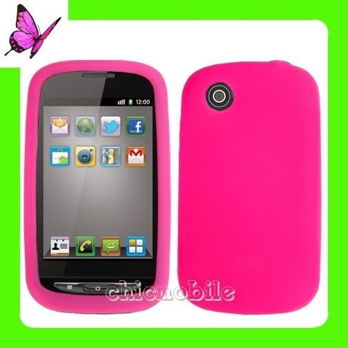   Silicone Skin Soft Case Cover Straight Talk NET 10 ZTE MERIT Phone