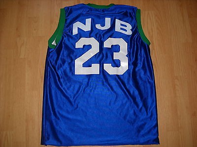 EVANS BASKET BALL JERSEY REVERSIBLE MADE IN USA No.23 NJB Ntnl Junior 