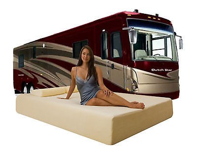 New 10 Short Queen Deluxe Memory Foam Mattress for RV, Trailer 