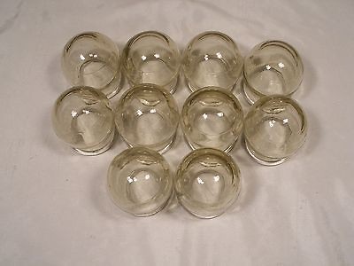   GLASS CUPPING CUPS FOR CHINESE MASSAGE (VACUUM ANTI CELLULITE MASSAGE