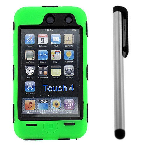 DELUXE 3PIECE HARD CASE COVER SKIN FOR IPOD TOUCH 4 4G 4TH GEN 