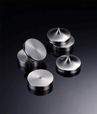 set of 4 SMOOTH AUDIO TITANIUM isolation cones speaker spikes,tuning 