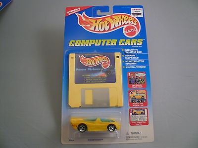 Hot Wheels Computer Cars Power Pistons Windows Compatible 1995