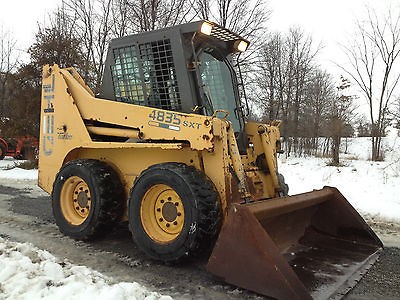 GEHL 4835 SXT CAB /HEAT SKID STEER LOADER SKIDLOADER CLEAN LOW COST 