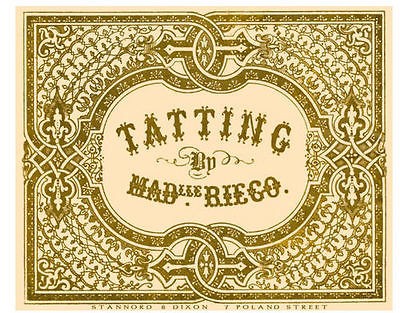 the tatting book 1 c 1850 by reigo needle tatting