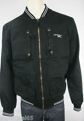 triple five soul black jacket urban military l