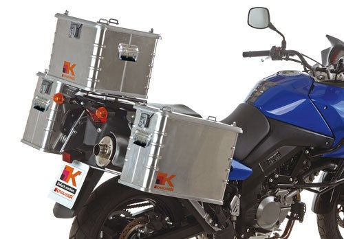 Triumph Tiger Explorer 1200 Panniers Aluminum Alubox by Krauser of 