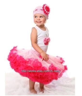   Child baby toddler Girls skirt Princess bows Pettiskirt Tutu 1 6 yrs