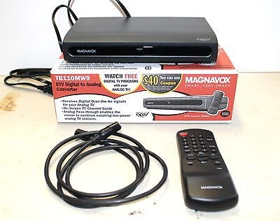 magnavox digital tv channel reciever  30 00