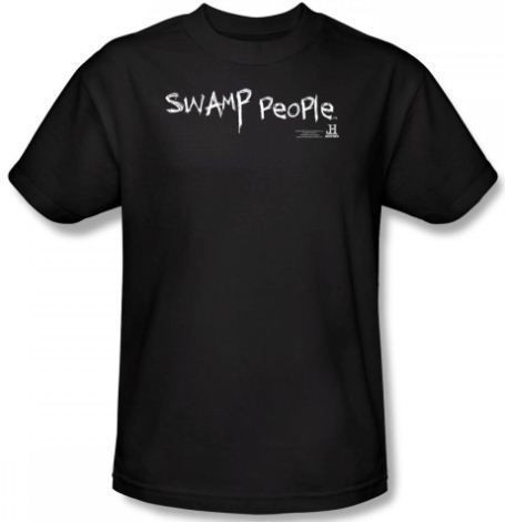   Women Ladies Kid Youth SIZES Swamp People Logo TV Show t shirt top tee