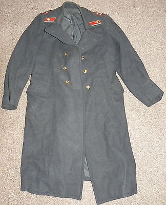 Soviet Union Russian USSR Militia Police Captain Officer Winter 