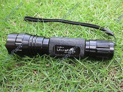   WF501B 1W 375 nm 380 nm 385 nm Ultraviolet Radiation UV LED Flashlight