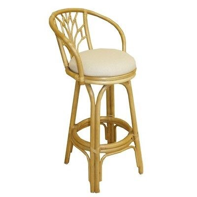 Hospitality Rattan Valencia Indoor Rattan 24 Swivel Counter Stool