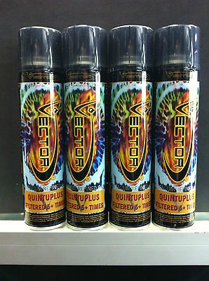 vector butane 4pack quintuplus 5 times 320 ml time left