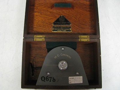 hilger watts mc clinometer model mkva hh7 