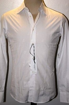 NWT VERSACE COLLECTION AWESOME LOGO DRESS SHIRT SIZE 15 38 MSRP$ 265