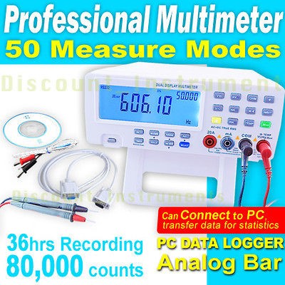 VICHY VC8145 DMM Digital Bench Top Multimeter Temperature Meter Tester 