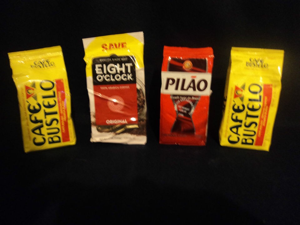 mixed lot of coffee eight o clock pilao cafe bustelo