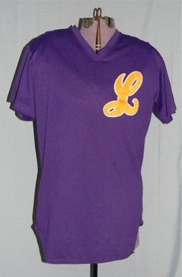 Victory Custom Athletic Mens Purple Lakers Jersey 14 Baseball Style 