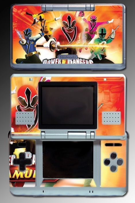 mighty morphin power ranger game skin 4 for nintendo ds