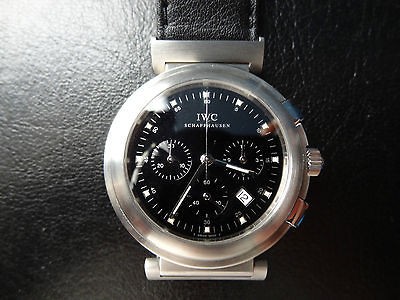 IWC Da Vinci SL Chronograph Mens Watch 3728   Rarely Used in Great 