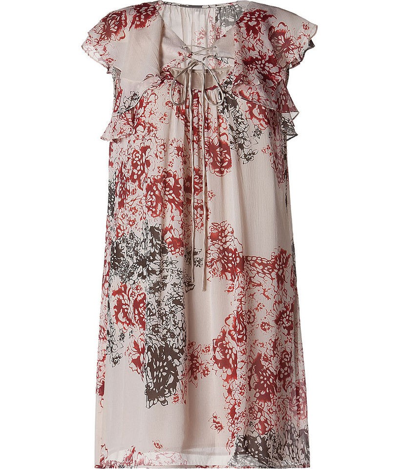 HOSS INTROPIA Spanish Designer SILK ChiFFon ETHEREAL Dress 