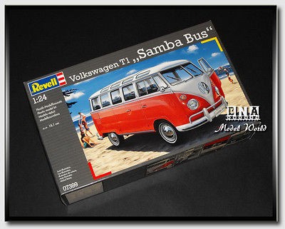 revell 1 24 volkswagen t1 samba bus 07399 from australia