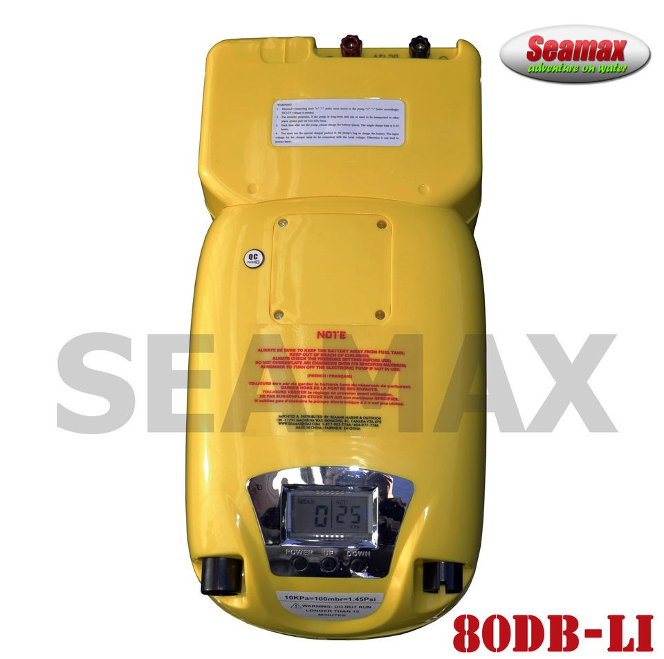   Electric Air Pump for Inflatable Boat   Achilles Zodiac Mercury